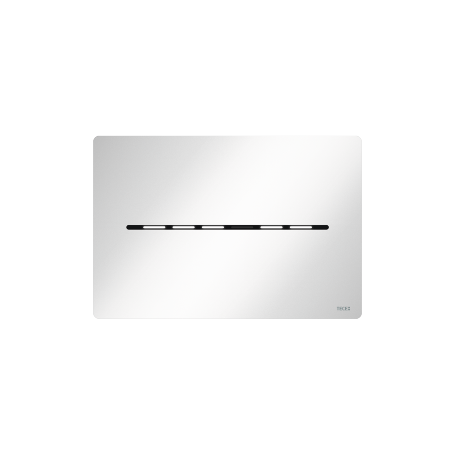 PLAQUE DE DÉCLENCHEMENT WC TECESOLID ÉLECTRONIQUE AVEC ACTIVATION SANS CONTACT, RÉSEAU 12 V, BLANC BRILLANT