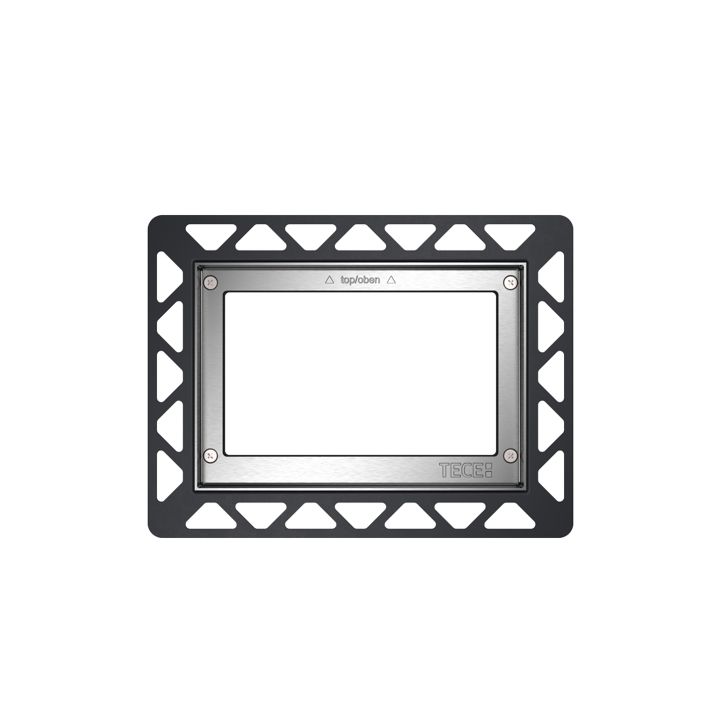 KIT D'ENCASTREMENT WC POUR INSTALLATION À FLEUR DE PAROI, MÉTAL