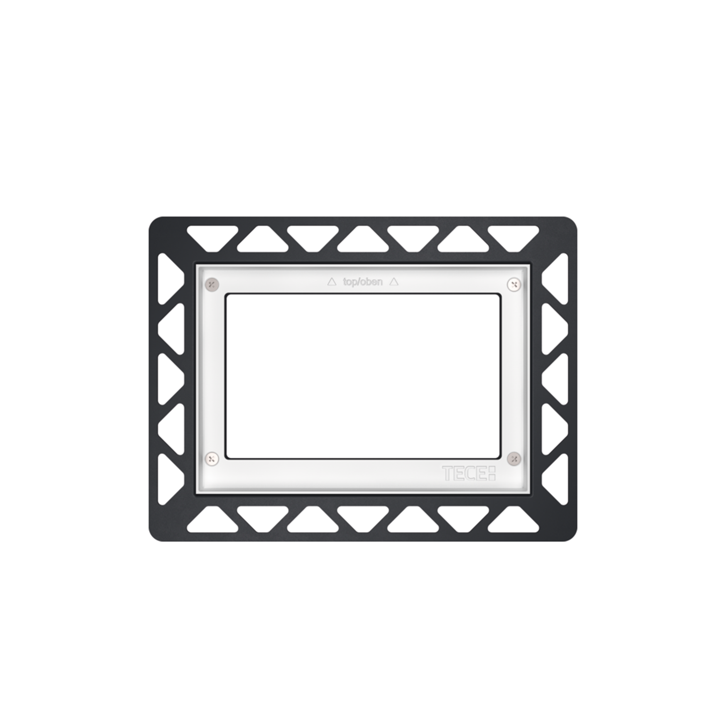 KIT D'ENCASTREMENT WC POUR INSTALLATION À FLEUR DE PAROI, BLANC