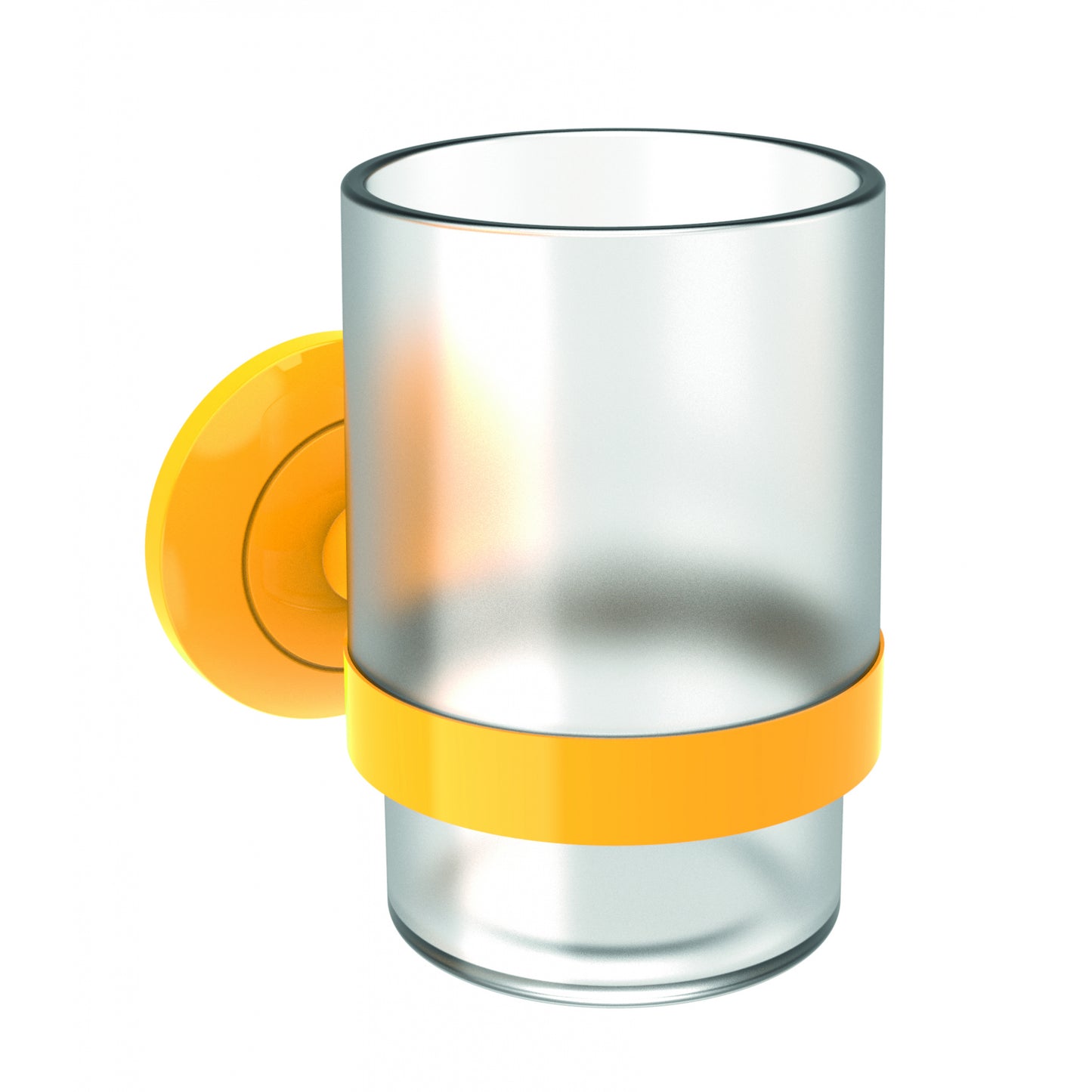 CREAVIT ROYALE PORTE-BROSSE À DENTS - JAUNE