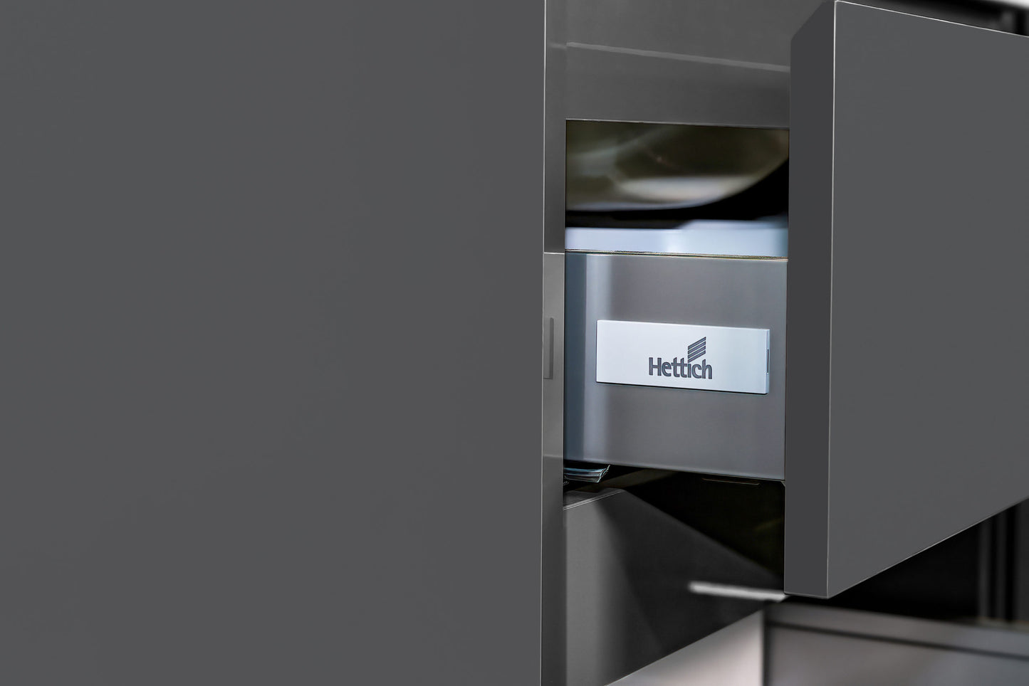 ALONI SALLY MEUBLE SOUS-PLAN (100CM) - GRIS BRILLANT