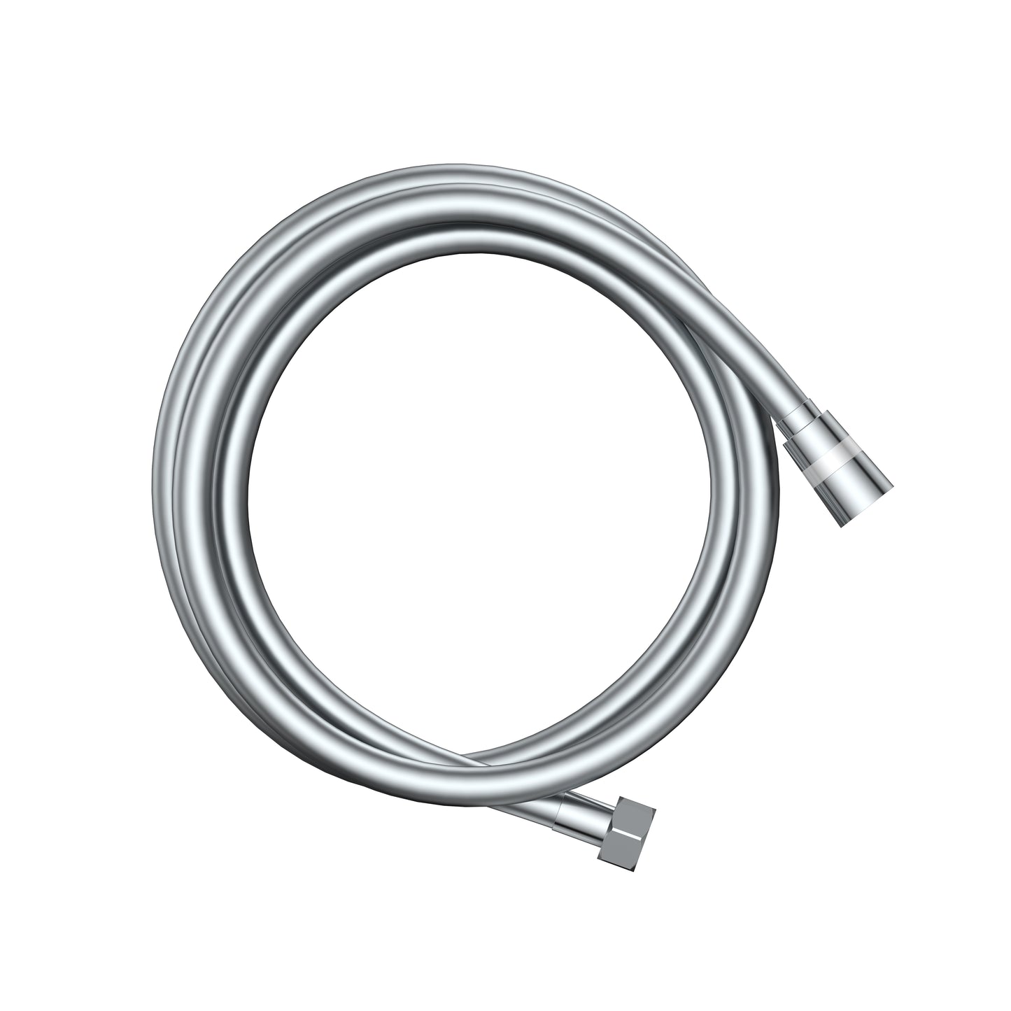 ALONI AQUAFLEX FLEXIBLE DE DOUCHE - ANTI-TORSION - SYNTHÉTIQUE - 150 CM - CHROME