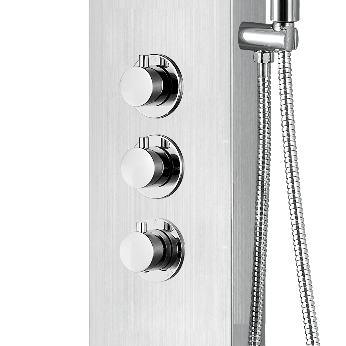 ALONI COLONNE DE DOUCHE THERMOSTATIQUE CHROME MAT