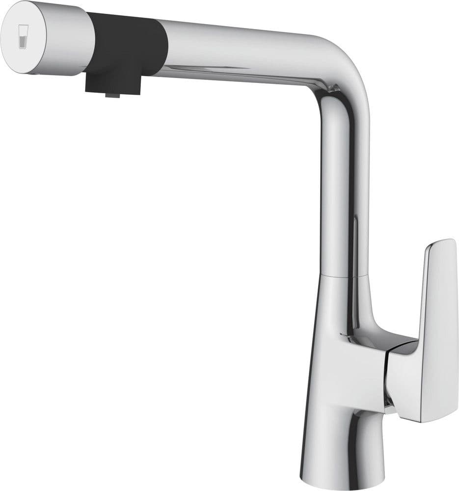 GO by Van Marcke Spirit keukenmengkraan 1-greeps gefilterd water bek chroom vue 1