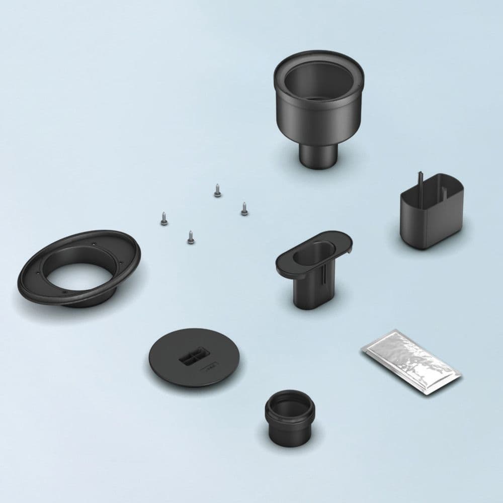 Wedi Fundo écoulement linéaire vertical DN50 1,1l/s, 66,0l/min profondeur 50mm vue 1
