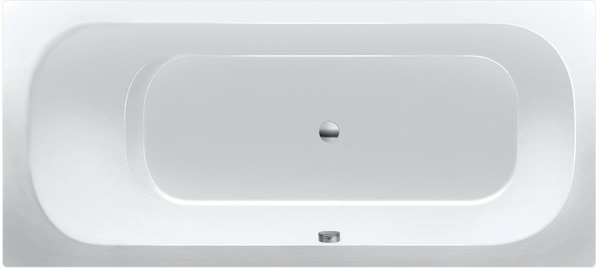 BAD ACRYL TWIN DC 180X80 INCLUSIEF POTEN WIT vue 1
