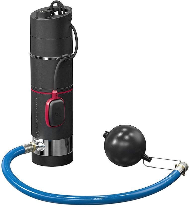 ONDERWATERPOMP SBA GRUNDFOS 3-35AW +INGEBOUWDE PRESSCONTROL+15M KABEL+DRIJVENDE AANZUIGSET vue 1