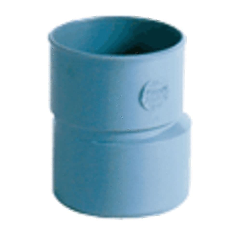 Nicoll raccord à coller PVC manchon de réduction excentrique MF D100 x D90 gris vue 1