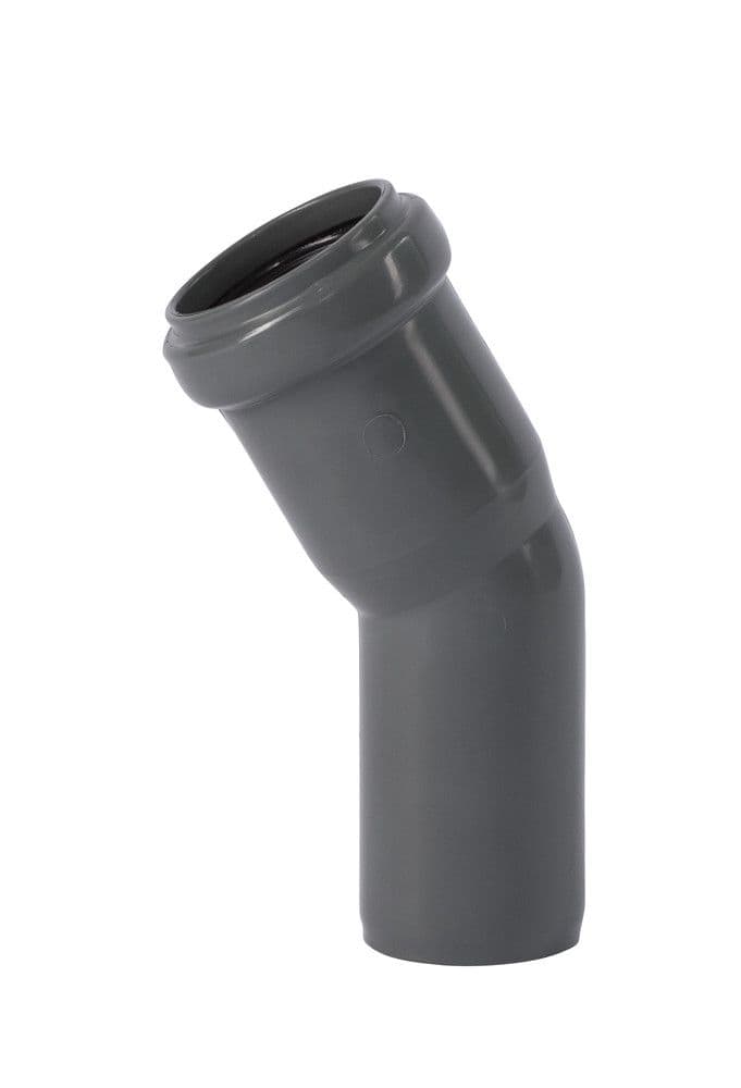 Ostendorf Kunststoffe HT-Safe B coude 30° PP D 90 mm gris vue 1