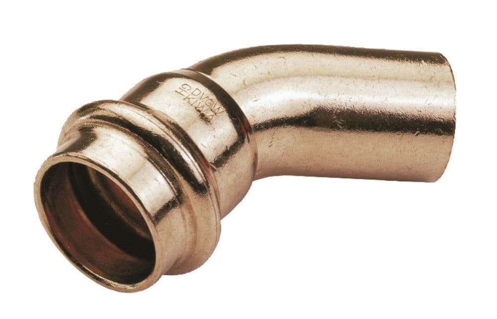 Conex Bänninger Profil-B elbow 45° MF copper 35 vue 1