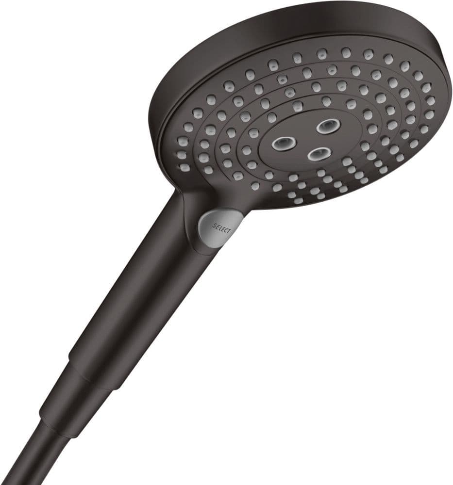 Hansgrohe Raindance Select S douchette à main 120 3 jet mat noir vue 1