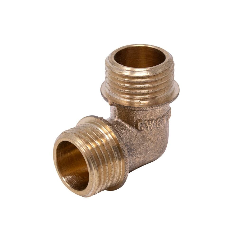 coude 90° laiton 3/8"MM vue 1
