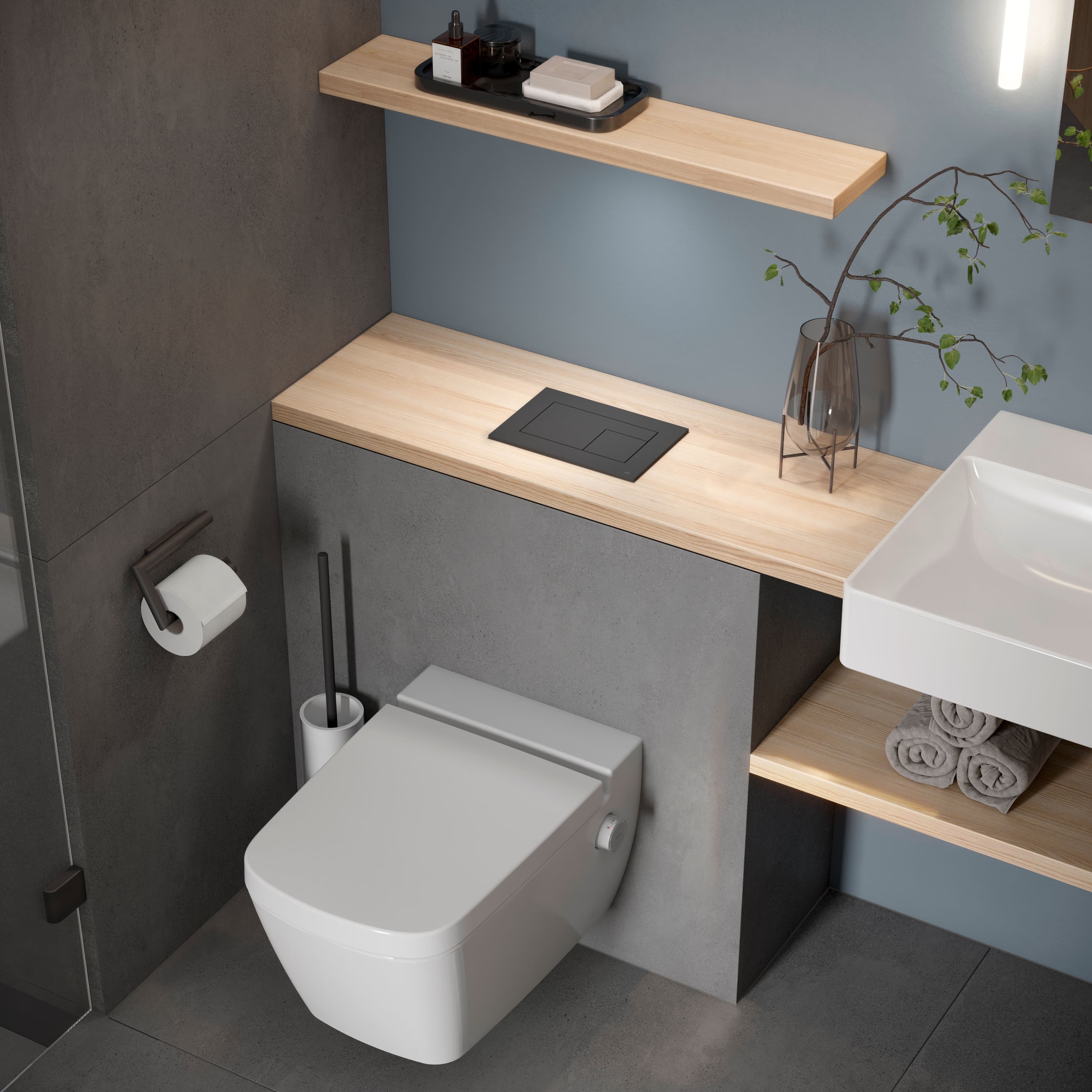 TECEONE WC MET DOUCHEFUNCTIE, KOUD WATER belgaqua vue 1