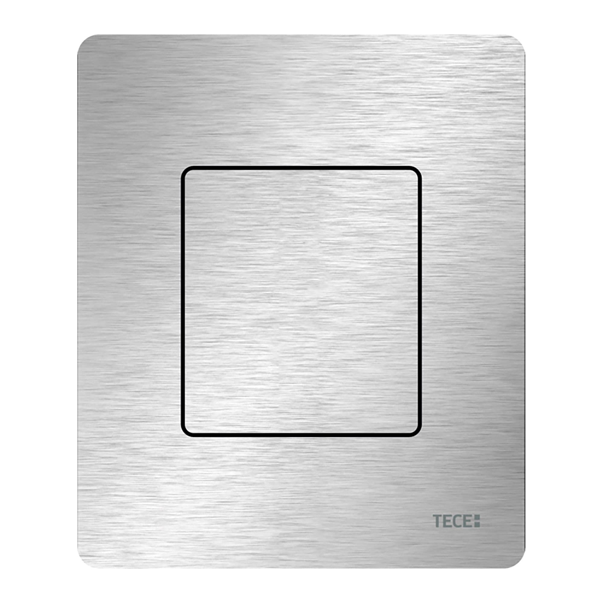 TECESOLID - PLAQUE DE DÉCLENCHEMENT URINOIR - CARTOUCHE INCLUSE - INOX - INOX BROSSÉ (ANTI-TRACE DE DOIGTS) vue 1