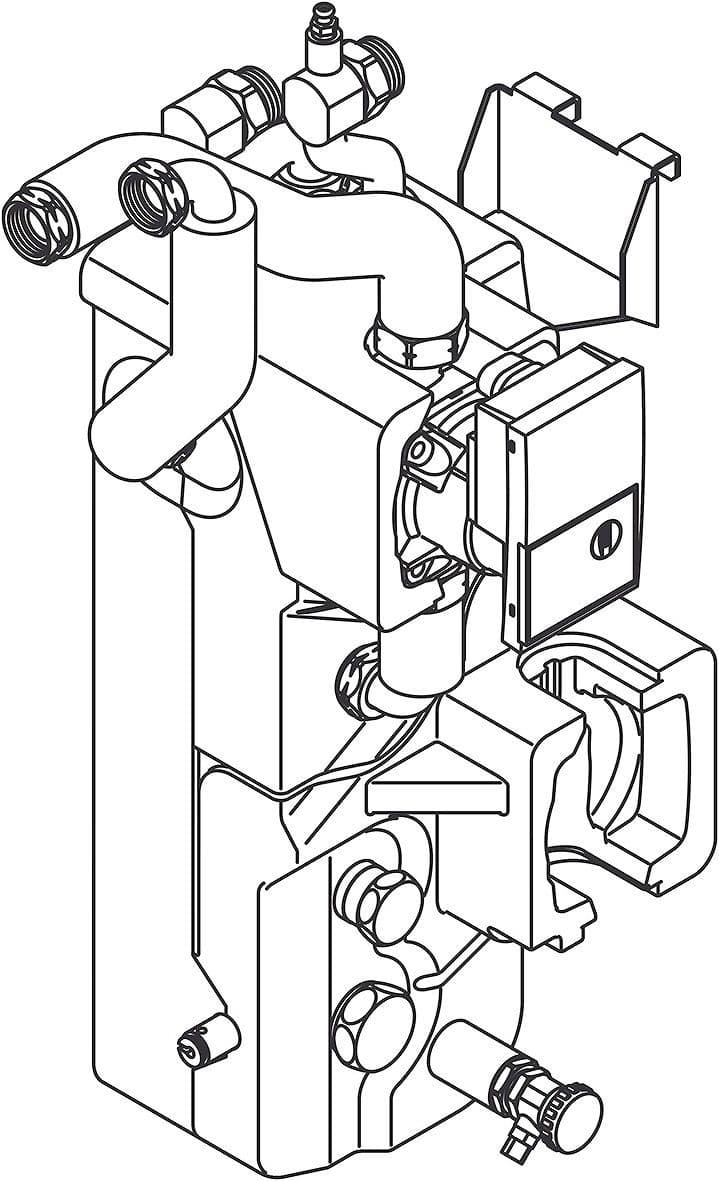 INSTALLATIESET VOOR MULTIZONEKIT VAILLANT vue 1