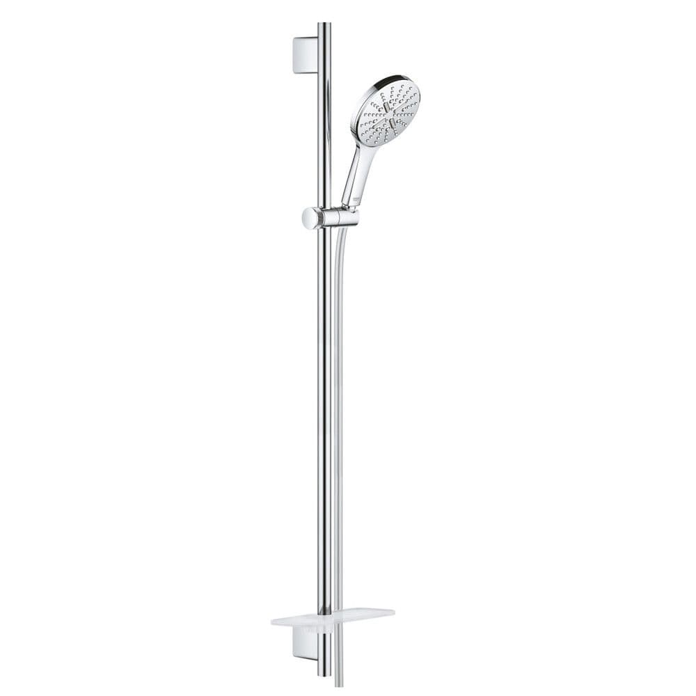 Grohe Rainshower SmartActive 130 set de douche 3 jets anti-calcaire chrome vue 1