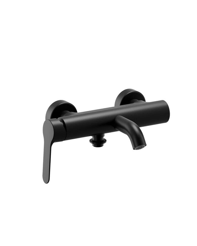 Van Marcke Nero bath mixer tap monocommande without accessoires de shower mat black vue 1