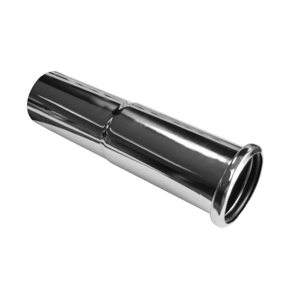 Van Marcke Pro tube d'écoulement allongé avec manchon 5/4" 32mmx130mm chromé vue 1