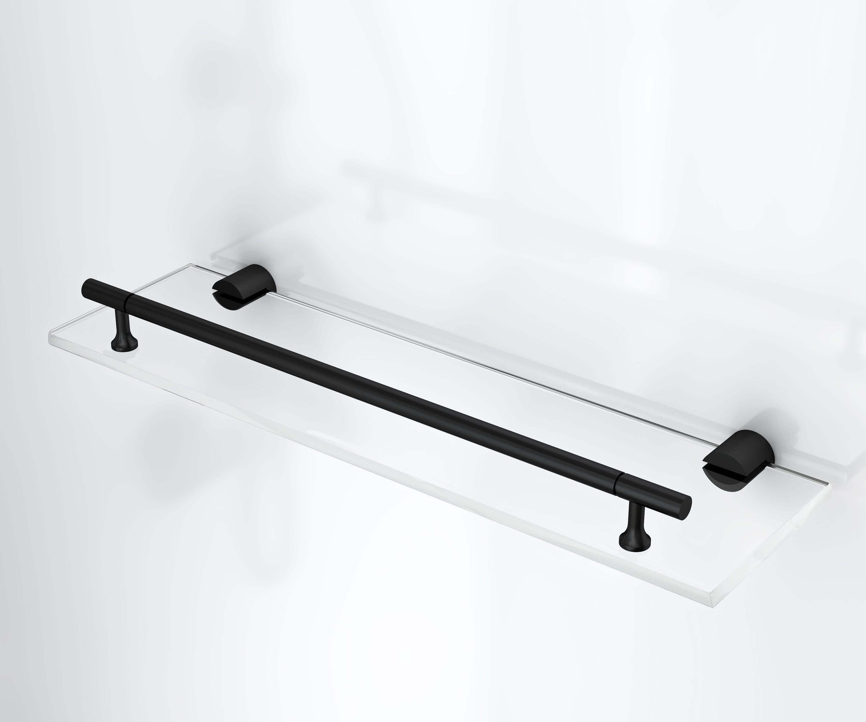 RIMO CABINE DE DOUCHE COMPLÈTE AVEC PORTE PIVOTANTE - RÉVERSIBLE - 90X215X90 CM - NOIR MAT - VERRE CLAIR vue 1