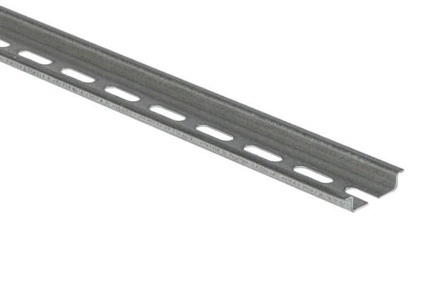 Omega rail / Sendzimir White / Rohs height 7,5 x width 35mm x length 2m vue 1