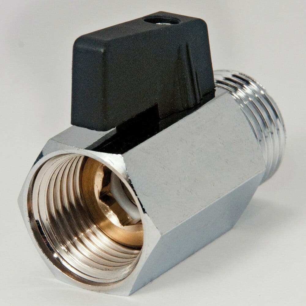 SYSTEMPEX robinet sphérique pour collecteur D 1/2"M 1/2"F vue 1