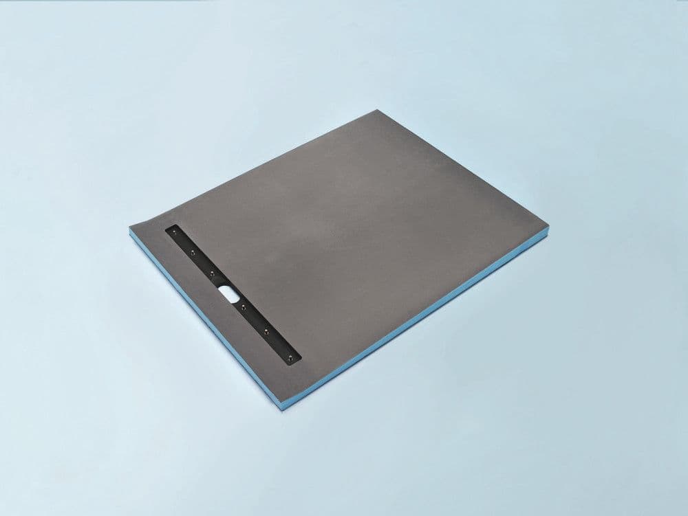 Wedi Fundo Riolito receveur de douche évacuation linéaire 1600x1000x50mm vue 1