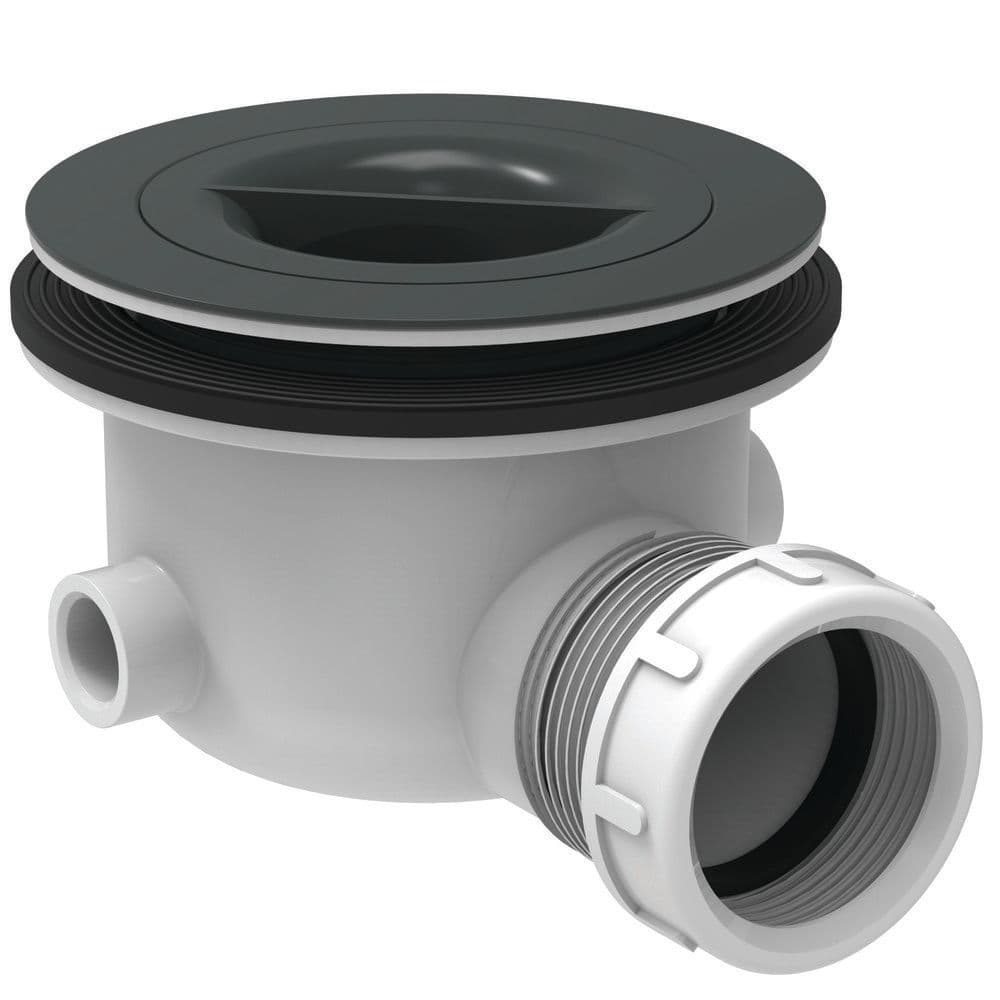 Ideal Standard Ultra Flat S vidage pour receveur de douche diamètre 90 mm sans couvercle vue 1