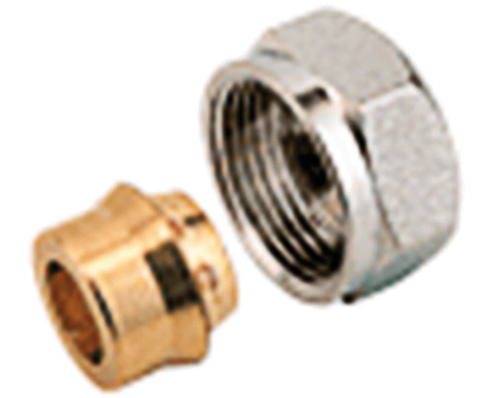 SYSTEMPEX raccord à serrer raccord cuivre DM22 15mm biconique téflon vue 1