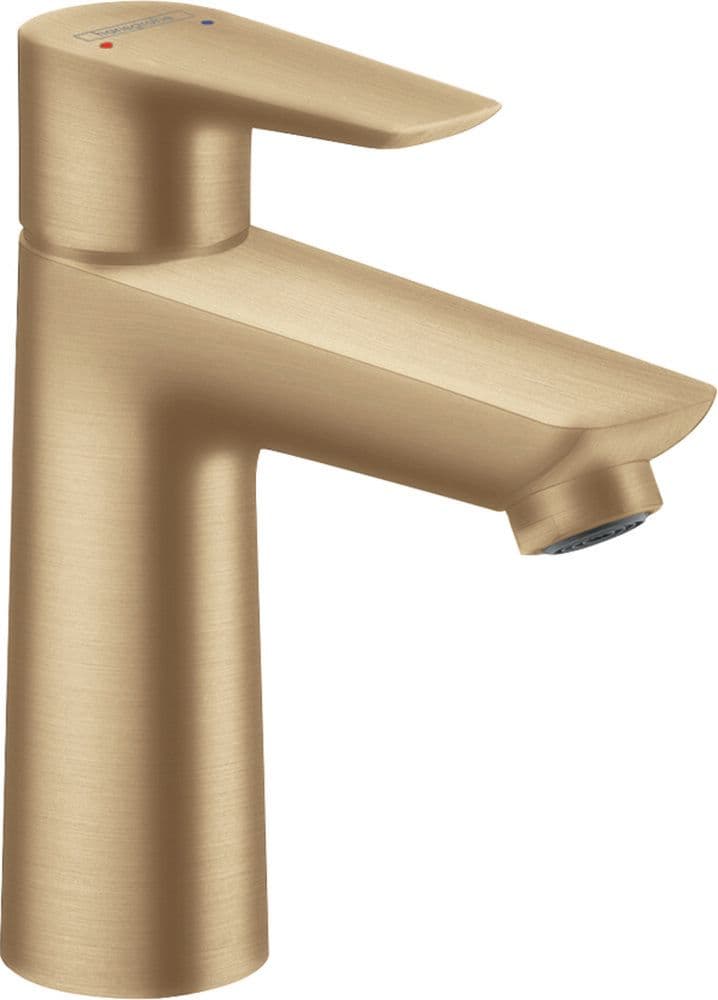 Hansgrohe Talis E mitigeur de lavabo monolevier 110 brushed bronze vue 1