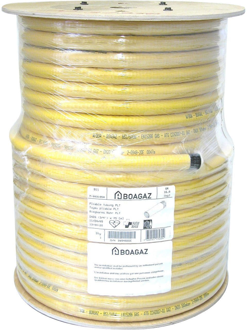 PLT GASFLEXIBEL DN32 (5/4")P.BOBIJN 75M BOAGAZ vue 1