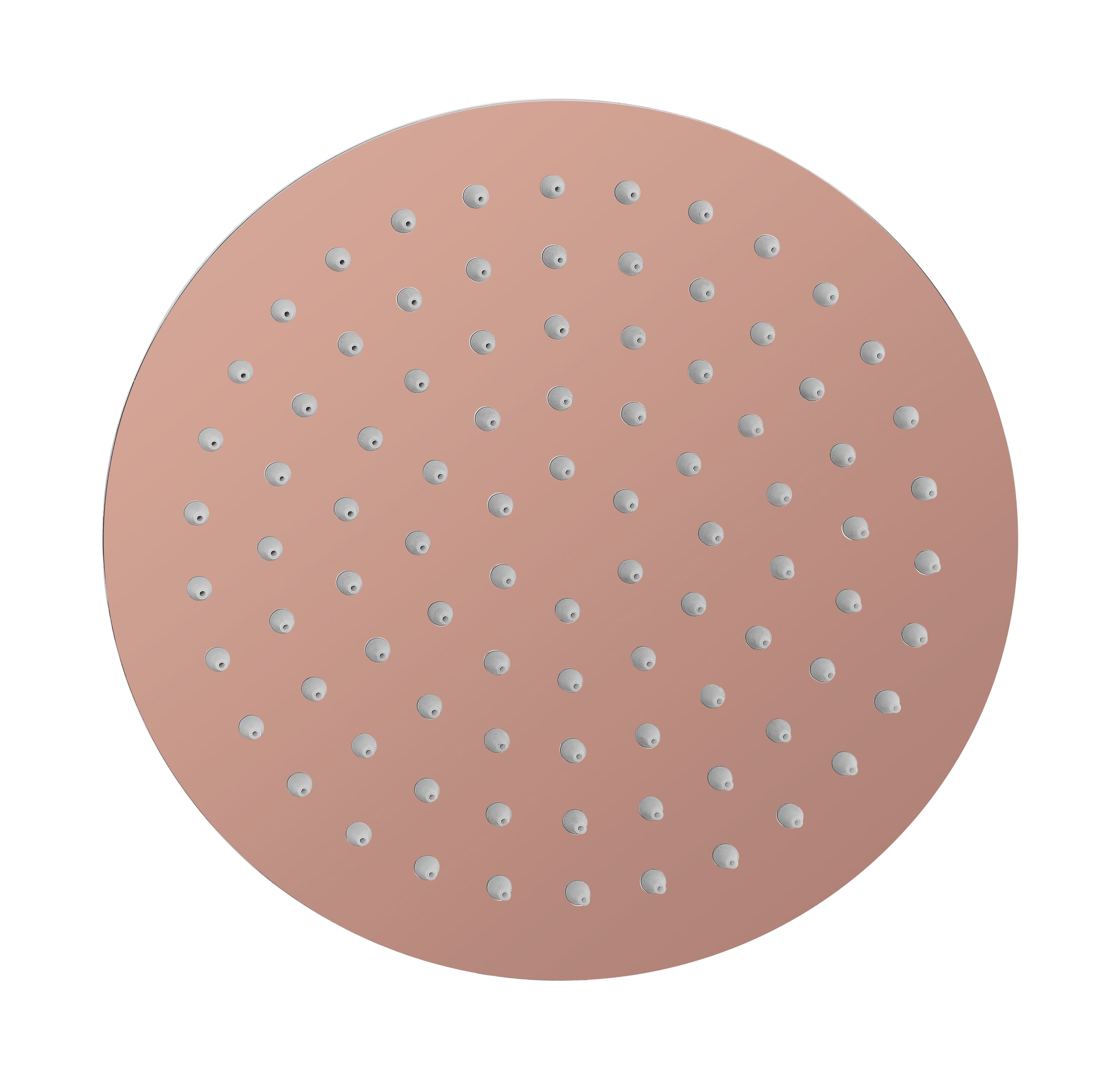 ROND RAINSHOWER CUIVRE BROSSÉ vue 1