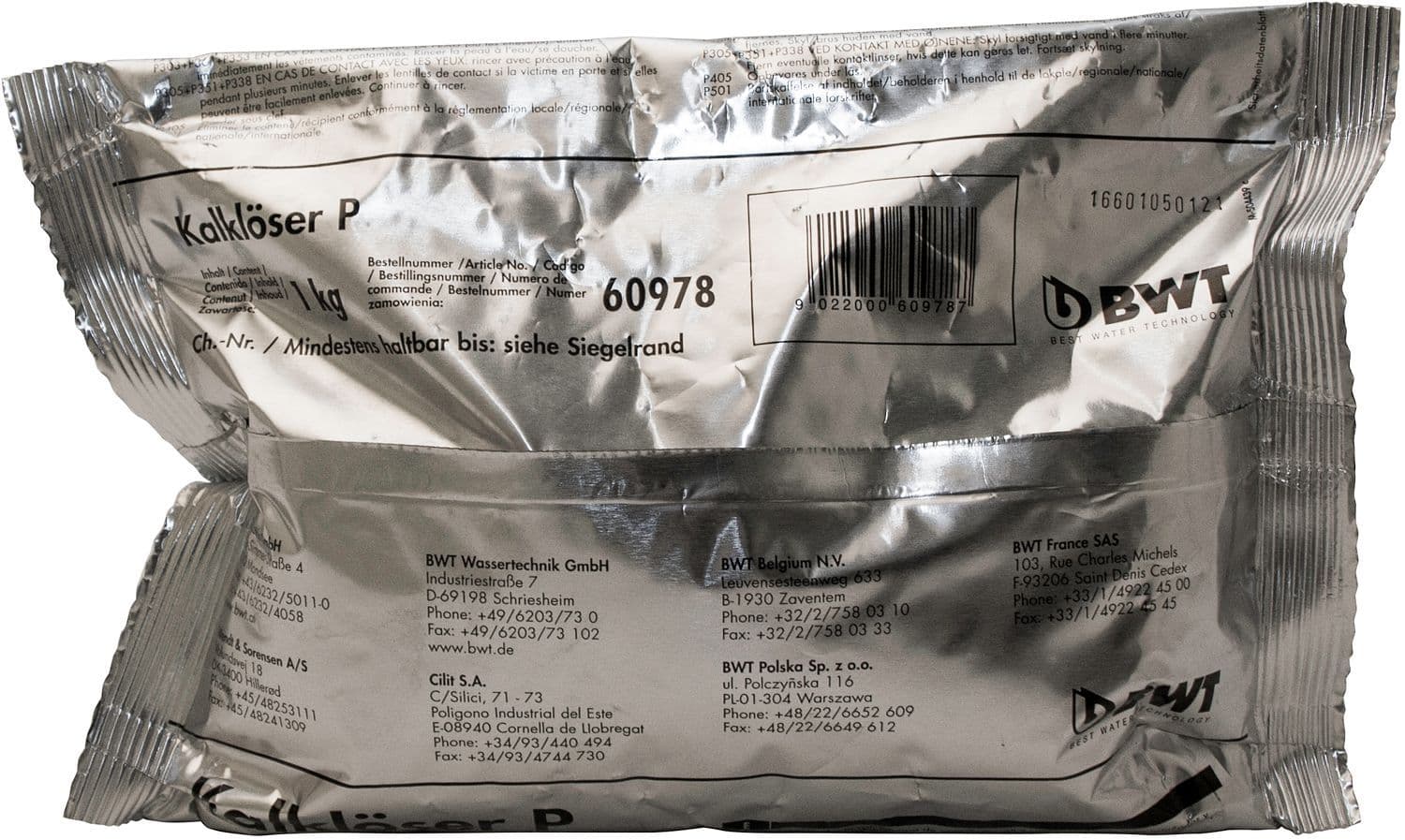 KALKLOSER VOOR L1500 BWT SET 5X 1KG vue 1