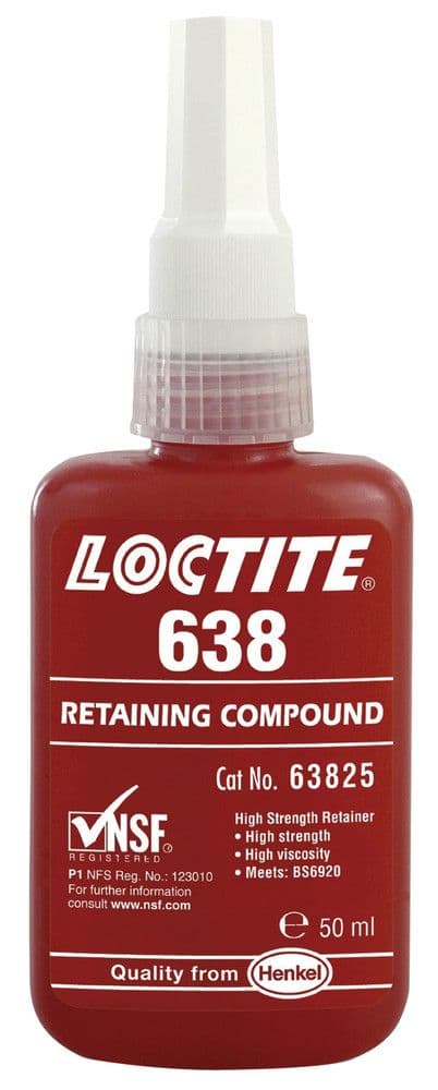 Loctite 638 colle de montage haute résistance 50 ml vue 1