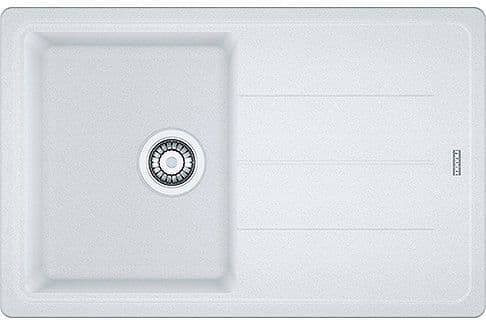 INBOUW SPOELTAFEL BASIS FRANKE 1 BAK+VERLEK 78X50 METAAL WIT vue 1