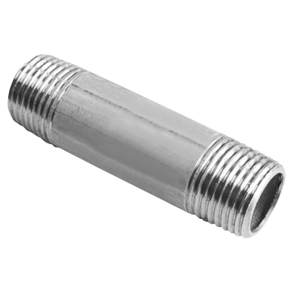 Mamelon en tube 3/4" galvanisé 12 cm vue 1