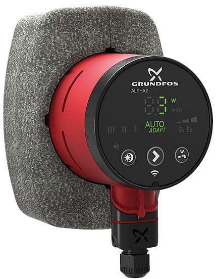 CIRCULATOR CV ALPHA2 32-40 GRUNDFOS L180 2" vue 1