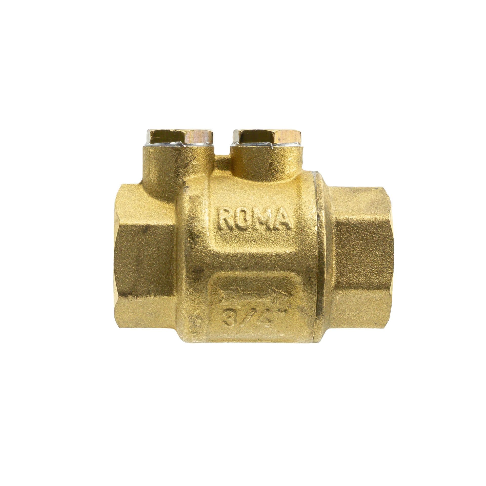 CLAPET ANTIRETOUR ROMA AVEC ORING VITON 104 6/4 vue 1