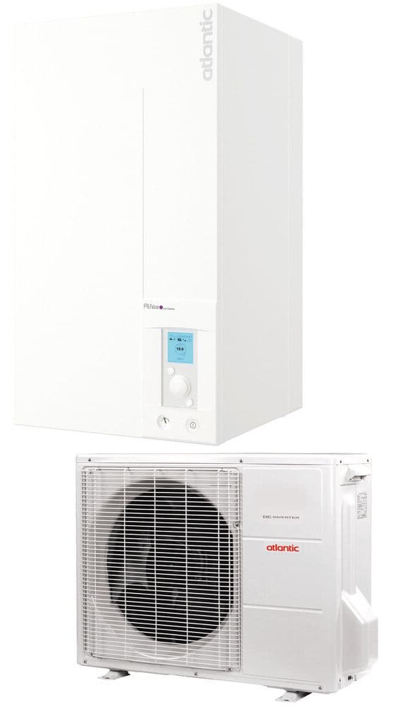Atlantic Alféa Extensa AI 8 R32 lucht/water warmtepomp split 7,5 kW vue 1