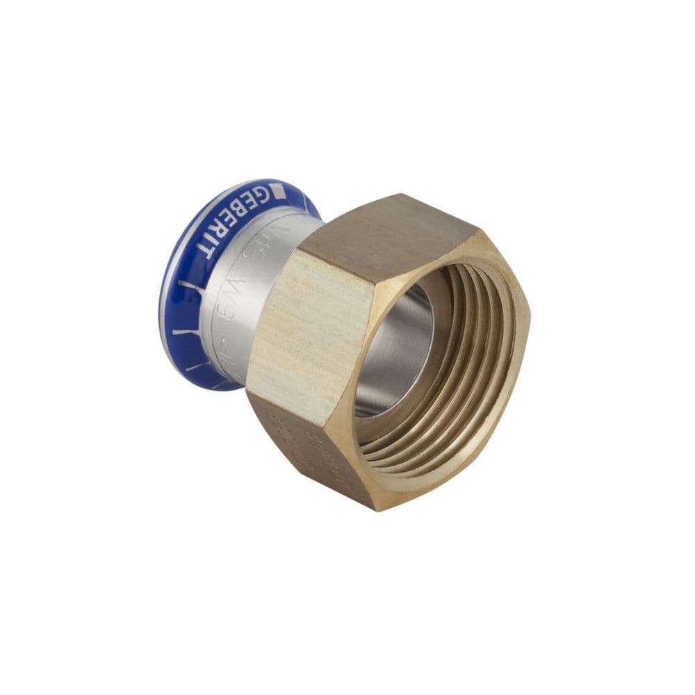 Geberit Mapress inox-eau raccord de transition avec écrou libre15-1/2"F vue 1