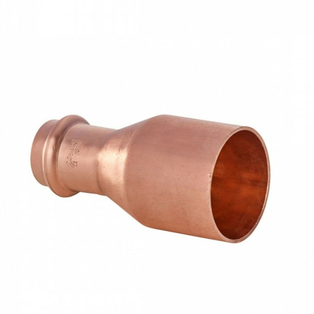 Conex Bänninger raccord sertir profil B cuivre gaz manchon réduit MF 22x14 vue 1
