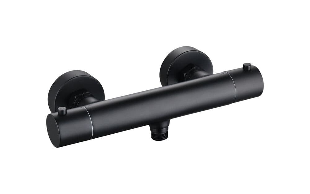 Lana Black mitigeur douche thermostatique noir mat vue 1
