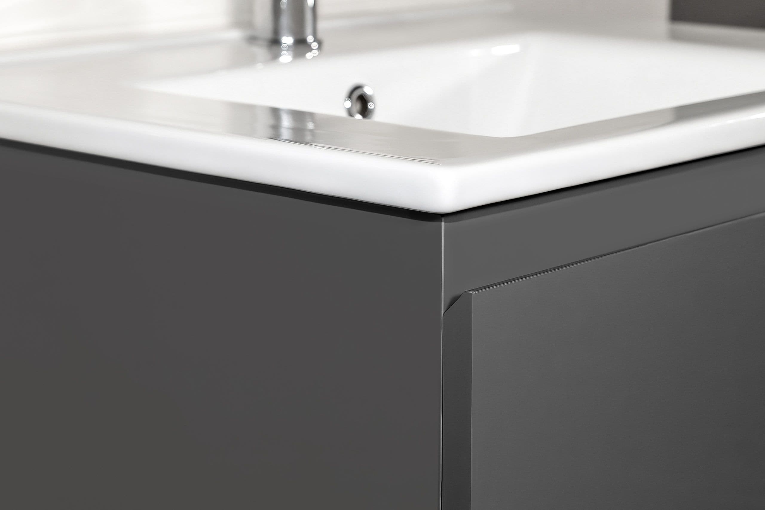 ALONI SALLY MEUBLE SOUS-PLAN (60CM) - GRIS MAT vue 1