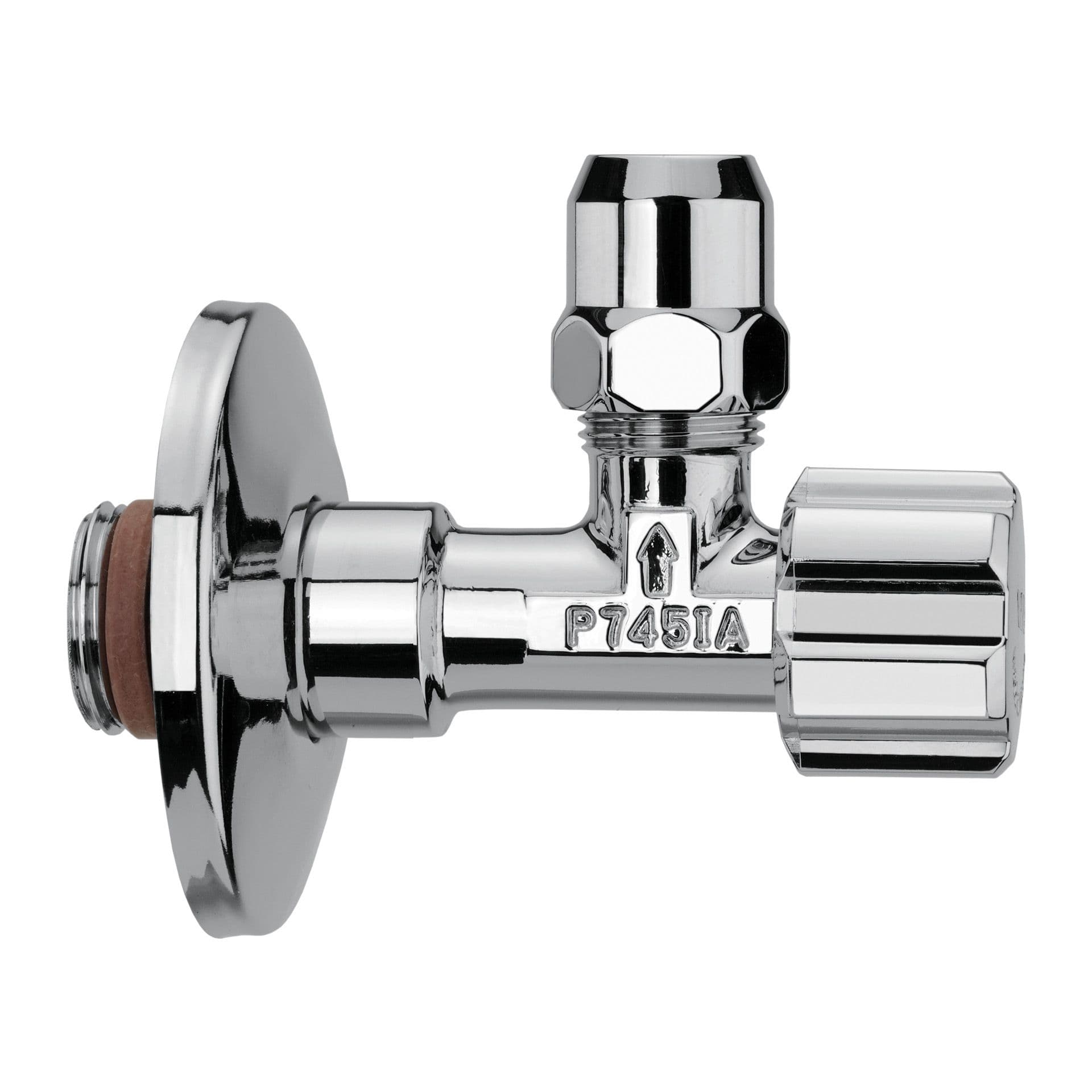 ROBINET EQUERRE 1/2 LONG ECROU AVEC PTFE RING C407881 vue 1