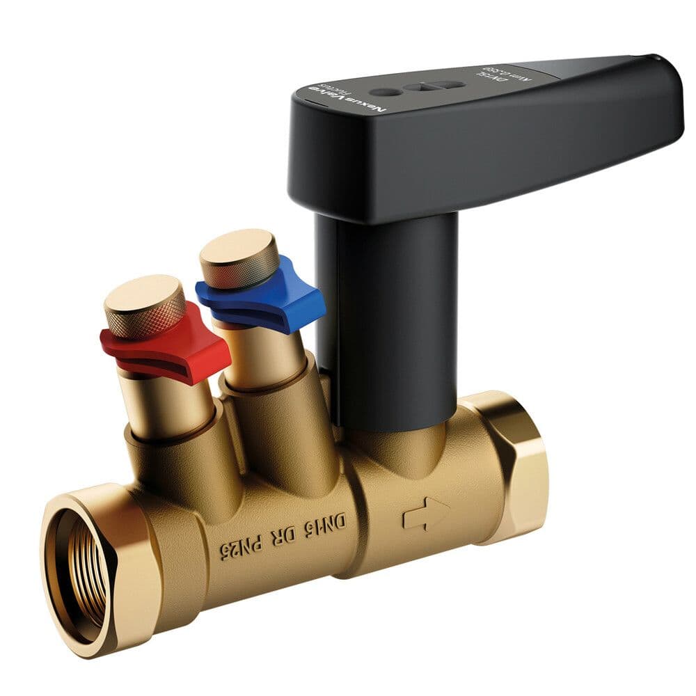 Comap NexusValve Fluctus vanne statique d'équilibrage DN15S 1/2"F sans purge vue 1