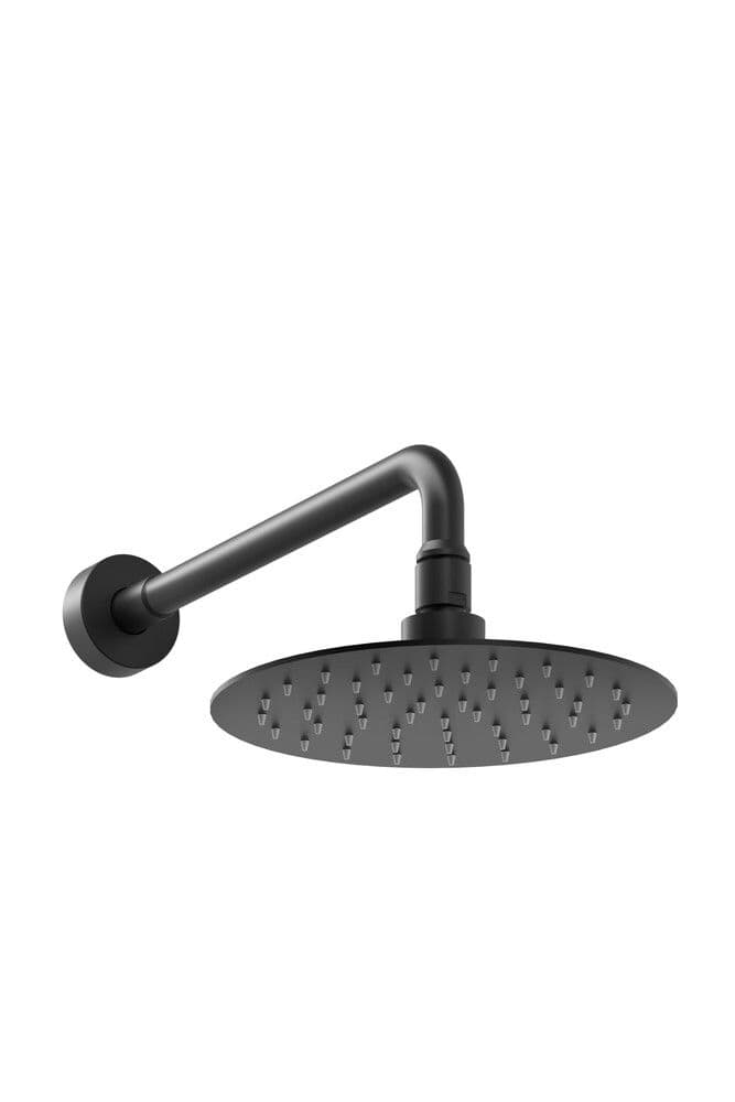 Van Marcke Ondine bras de douche avec douche de tête noir mat vue 1