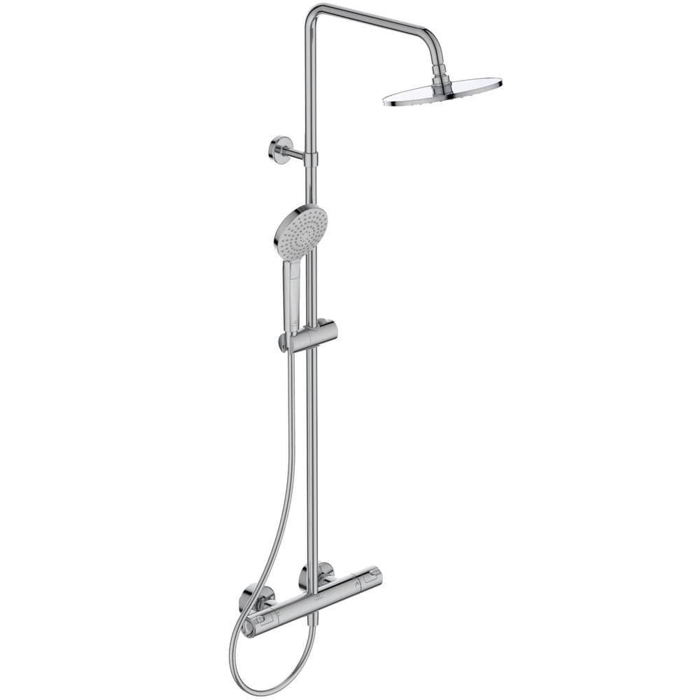 Ideal Standard Ceratherm T50 système de douche douche de tête Idealrain 200mm vue 1