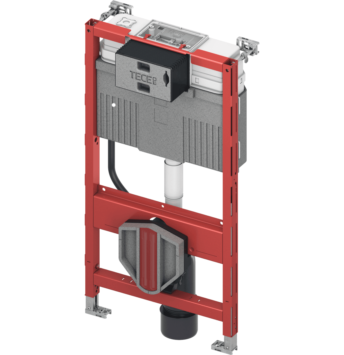 TECEPROFIL WC-INBOUWFRAME MET UNI-SPOELKAST, BOUWHOOGTE 980 MM vue 1
