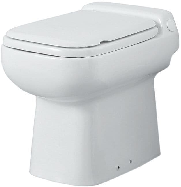 TOILET+ZITTING+VERGRUIZER SANICOMPACT LUXE ECO WIT vue 1
