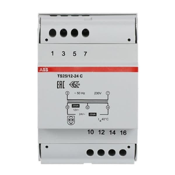 Safety transformer TS 25VA, 12 - 24V vue 1