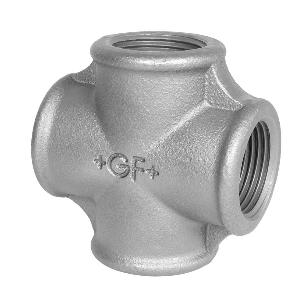 Georg Fischer galva nr.180 kruis-T 3/4" vue 1